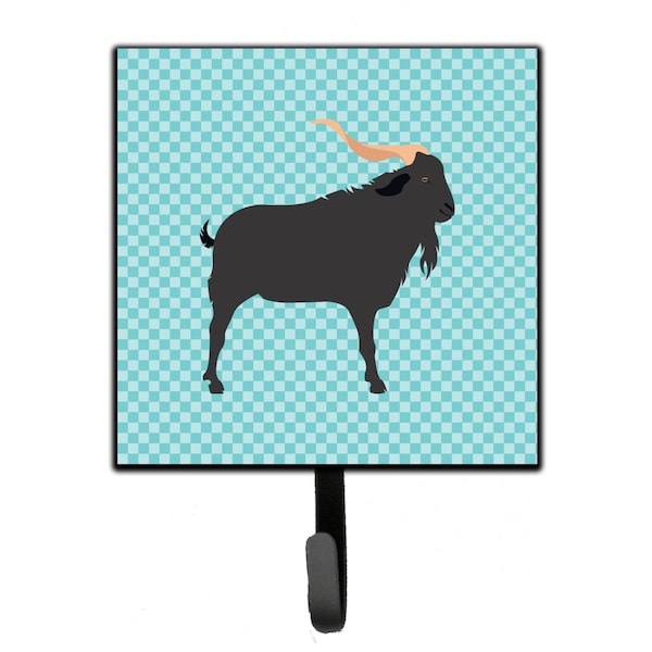 Carolines Treasures Verata Goat Blue Check Leash or Key Holder BB8056SH4 - main